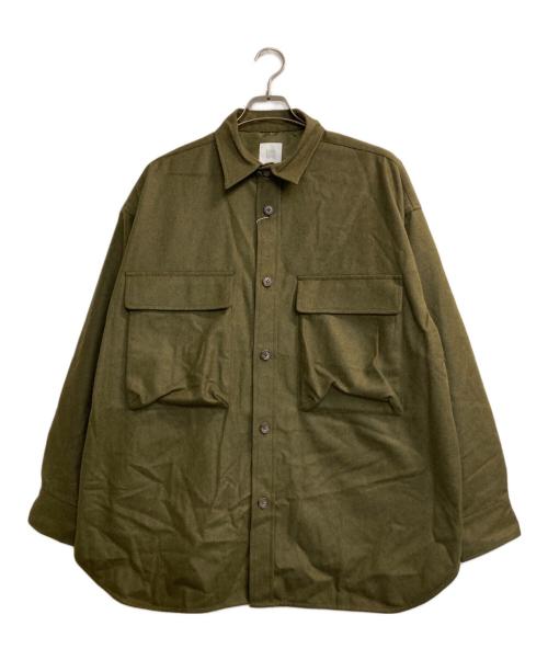 Firsthand（ファーストハンド）Firsthand (ファーストハンド) ウールCPOジャケット カーキ サイズ:Ｌの古着・服飾アイテム