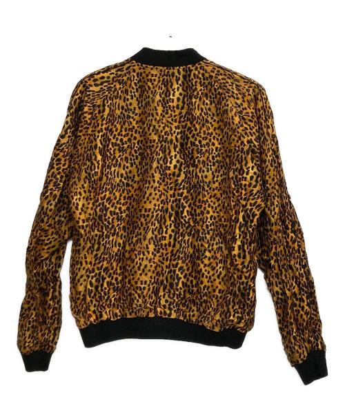 BEAMS（ビームス）BEAMS (ビームス) テーラー東洋 (テーラートウヨウ) 別注リバーシブルレオパードスカジャン ブラック サイズ:ＸＬの古着・服飾アイテム