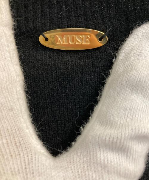 MUSE de Deuxieme Classe（ミューズ ドゥーズィエム クラス）MUSE de Deuxieme Classe (ミューズ ドゥーズィエム クラス) CAPRIクルーネックプルオーバー ブラック サイズ:-の古着・服飾アイテム