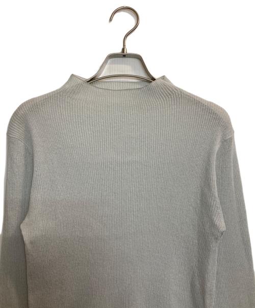 LE PHIL（ル フィル）LE PHIL (ル フィル) シアーボーダーニット ミントグリーン サイズ:Fの古着・服飾アイテム