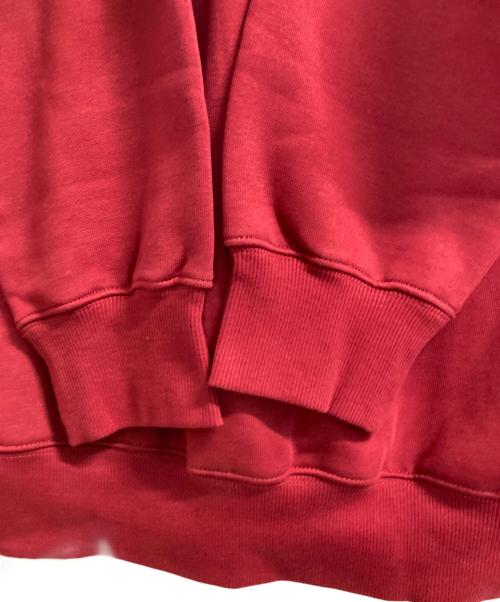 CarHartt（カーハート）CarHartt (カーハート) 裏起毛ロゴスウェット レッド サイズ:Ｌの古着・服飾アイテム