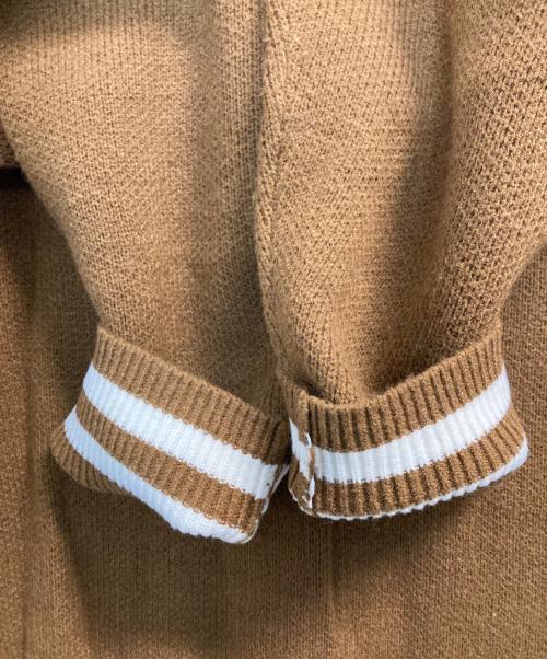 CarHartt（カーハート）CarHartt (カーハート) ニットカーディガン ベージュ サイズ:Ⅼの古着・服飾アイテム
