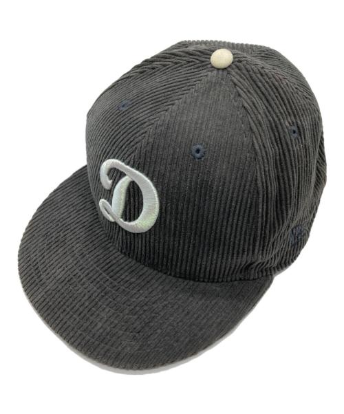New Era（ニューエラ）New Era (ニューエラ) オーロラ刺繍コーデュロイキャップ グレーの古着・服飾アイテム