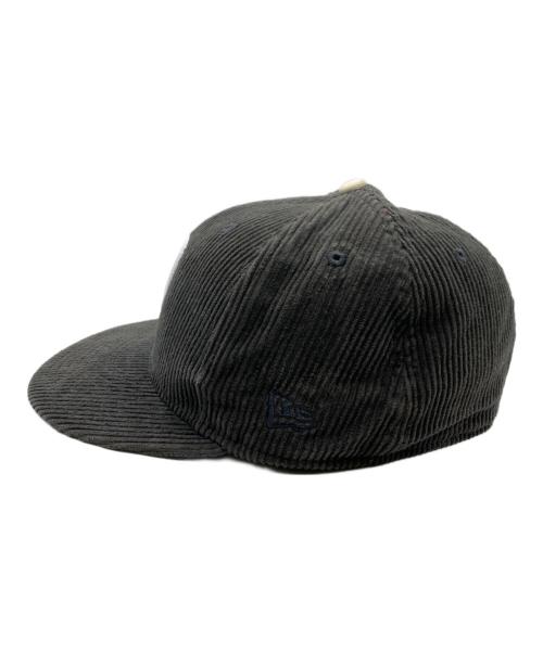 New Era（ニューエラ）New Era (ニューエラ) オーロラ刺繍コーデュロイキャップ グレーの古着・服飾アイテム