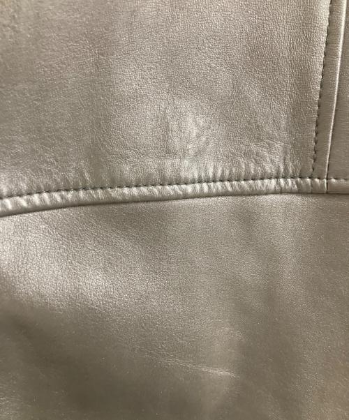 hotel palace（ホテルプレイス）hotel palace (ホテルプレイス) ラムスキンムートンカラーフライトジャケット ブラック サイズ:Ｍの古着・服飾アイテム