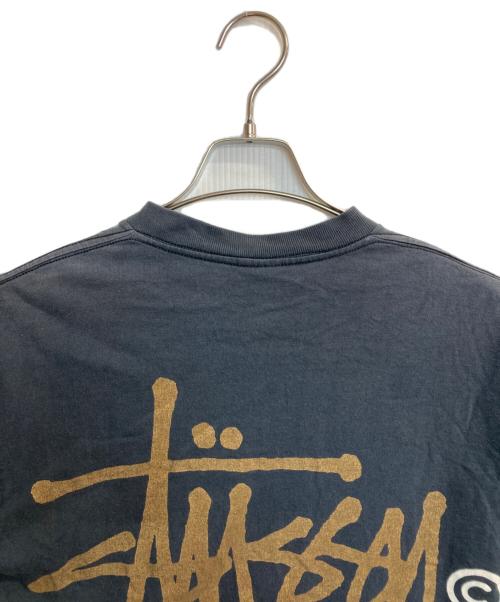 stussy（ステューシー）stussy (ステューシー) ロゴTシャツ ブラック サイズ:Mの古着・服飾アイテム