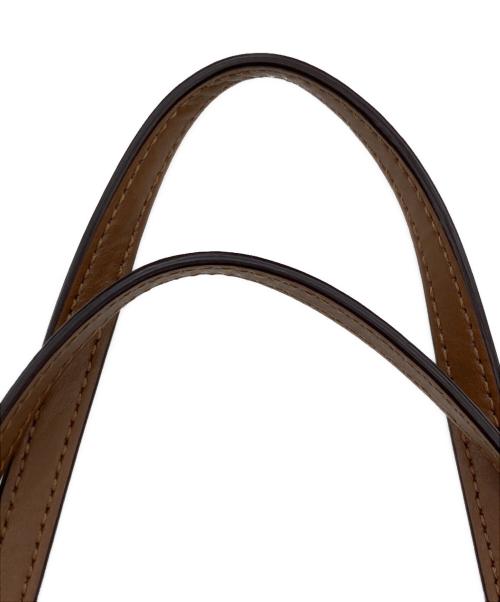 COACH（コーチ）COACH (コーチ) シグネチャートートバッグ ブラウン×ベージュの古着・服飾アイテム