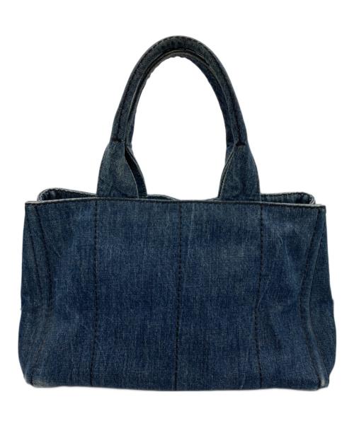 PRADA（プラダ）PRADA (プラダ) カナパデニムトートバッグ インディゴの古着・服飾アイテム