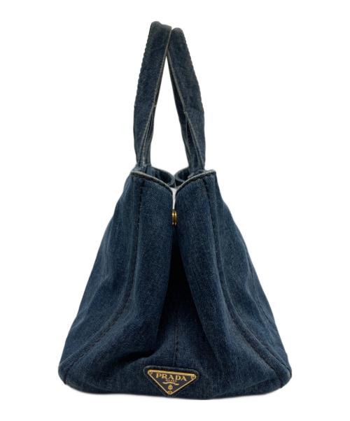 PRADA（プラダ）PRADA (プラダ) カナパデニムトートバッグ インディゴの古着・服飾アイテム