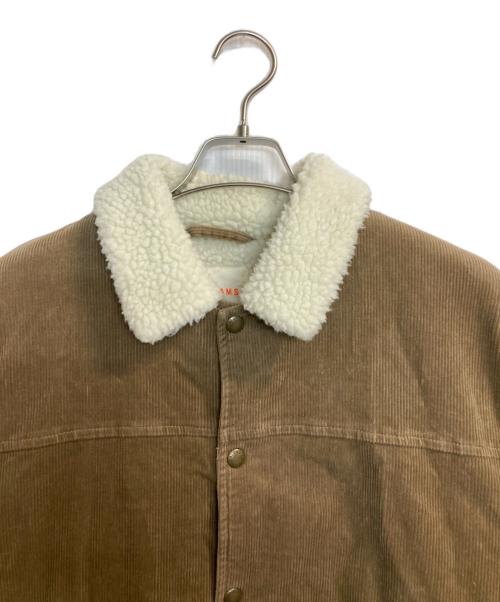 BEAMS（ビームス）BEAMS (ビームス) 中綿コーデュロイジャケット ベージュ サイズ:Lの古着・服飾アイテム