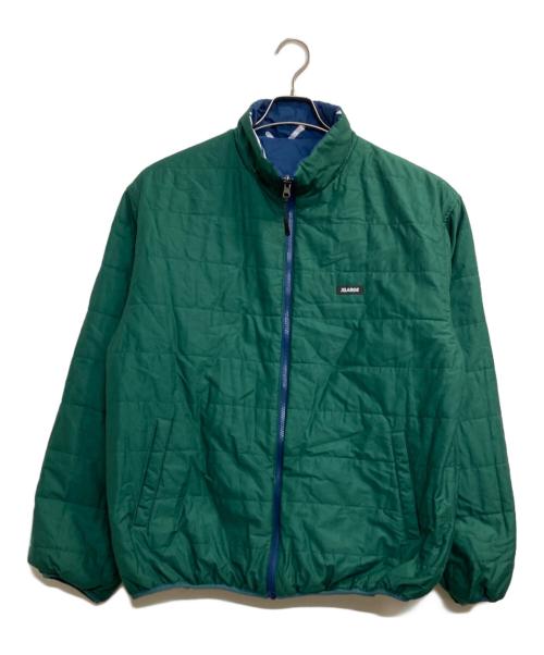 X-LARGE（エクストララージ）X-LARGE (エクストララージ) ALLOVER PRINT REVERSIBLE PUFFER JACKET/リバーシブルジャケット グリーン サイズ:XLの古着・服飾アイテム