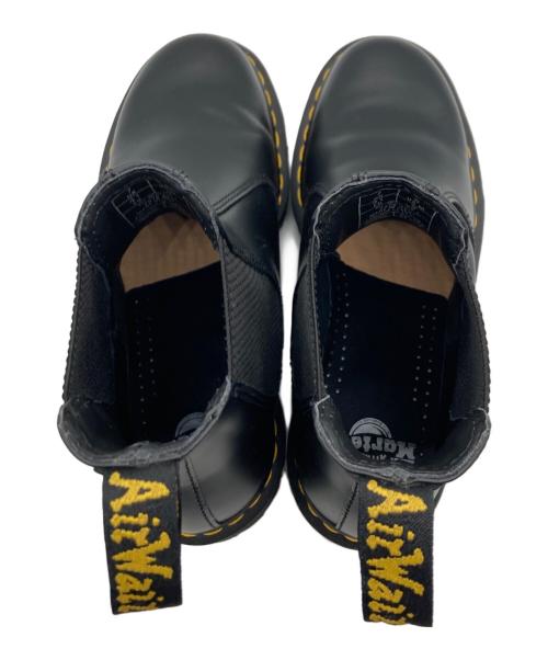 Dr.Martens（ドクターマーチン）Dr.Martens (ドクターマーチン) サイドゴアブーツ ブラック サイズ:UK7の古着・服飾アイテム