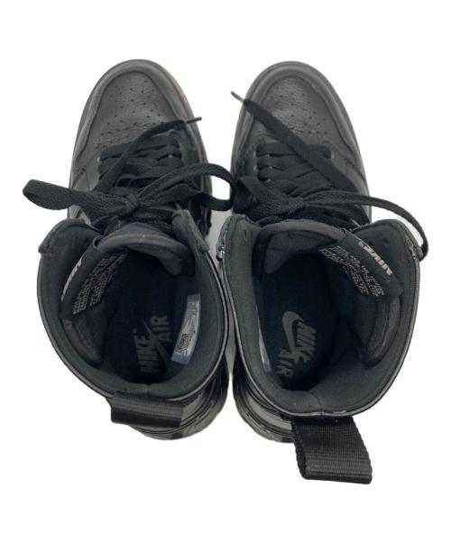 NIKE（ナイキ）NIKE (ナイキ) AIR JORDAN 1 BROOKLYN BLACK/FLAT PEWTER-BLACK ブラック サイズ:US7の古着・服飾アイテム