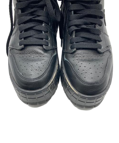 NIKE（ナイキ）NIKE (ナイキ) AIR JORDAN 1 BROOKLYN BLACK/FLAT PEWTER-BLACK ブラック サイズ:US7の古着・服飾アイテム
