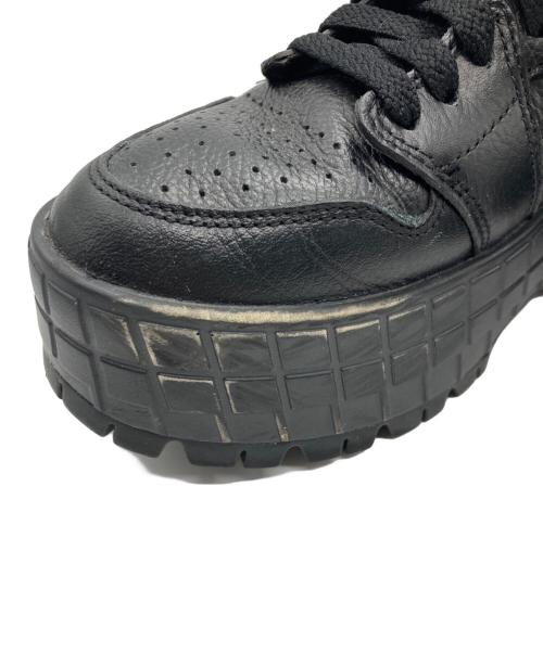 NIKE（ナイキ）NIKE (ナイキ) AIR JORDAN 1 BROOKLYN BLACK/FLAT PEWTER-BLACK ブラック サイズ:US7の古着・服飾アイテム