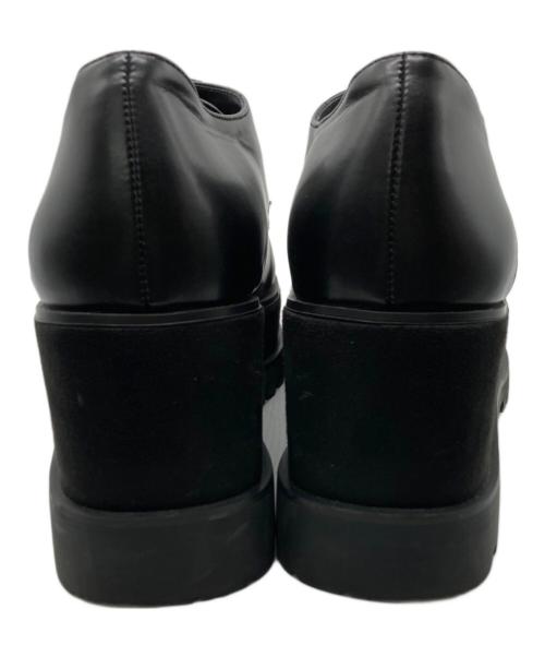 Snidel（スナイデル）Snidel (スナイデル) プラットフォームローファー ブラック サイズ:23.5cmの古着・服飾アイテム