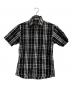 BURBERRY BLACK LABEL（バーバリーブラックレーベル）の古着「モノグラムシャツ」｜ホワイト