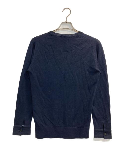 BURBERRY BLACK LABEL（バーバリーブラックレーベル）BURBERRY BLACK LABEL (バーバリーブラックレーベル) カーディガン ネイビー サイズ:2の古着・服飾アイテム