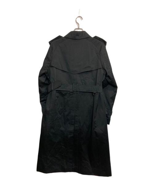 BLACK LABEL CRESTBRIDGE（ブラックレーベル クレストブリッジ）BLACK LABEL CRESTBRIDGE (ブラックレーベル クレストブリッジ) 中綿チェックライナー付トレンチコート ブラック サイズ:Sの古着・服飾アイテム