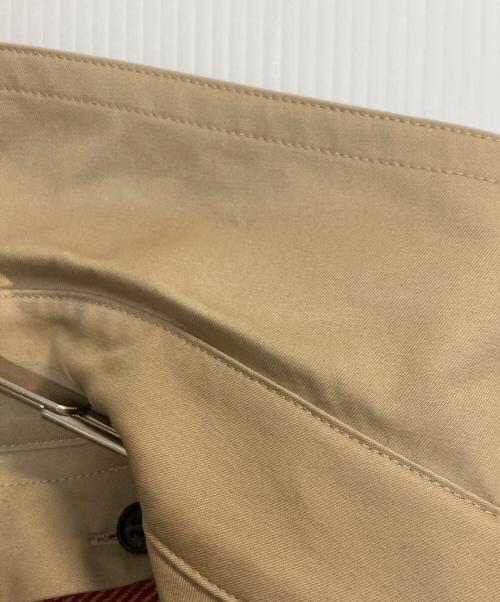 BLUE LABEL CRESTBRIDGE（ブルーレーベルクレストブリッジ）BLUE LABEL CRESTBRIDGE (ブルーレーベルクレストブリッジ) チェックライナー付トレンチコート ベージュ サイズ:38の古着・服飾アイテム