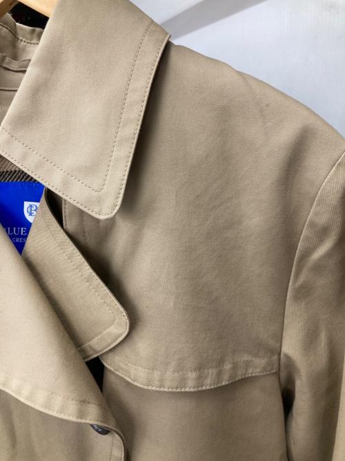 BLUE LABEL CRESTBRIDGE（ブルーレーベルクレストブリッジ）BLUE LABEL CRESTBRIDGE (ブルーレーベルクレストブリッジ) チェックライナー付トレンチコート ベージュ サイズ:38の古着・服飾アイテム