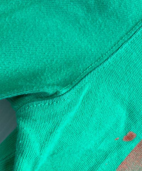 POLO RALPH LAUREN（ポロ・ラルフローレン）POLO RALPH LAUREN (ポロ・ラルフローレン) ペイントラガーシャツ グリーン サイズ:Ｍの古着・服飾アイテム