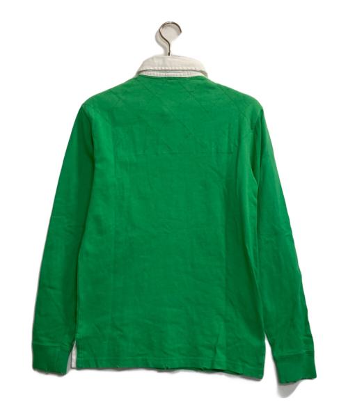 POLO RALPH LAUREN（ポロ・ラルフローレン）POLO RALPH LAUREN (ポロ・ラルフローレン) ペイントラガーシャツ グリーン サイズ:Ｍの古着・服飾アイテム