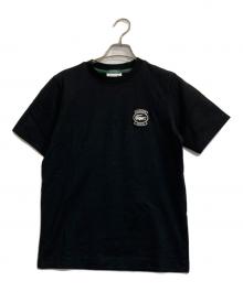 LACOSTE（ラコステ）の古着「ワニワッペンTシャツ」｜ブラック