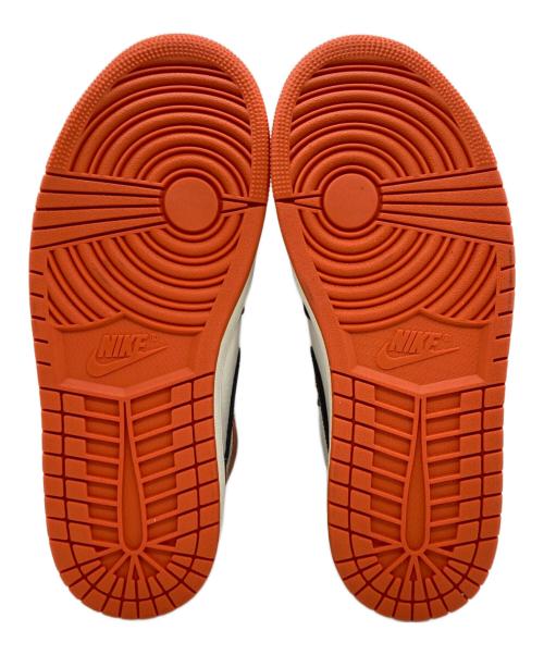 NIKE（ナイキ）NIKE (ナイキ) AIR JORDAN 1 Hi OG Shattered Backboard / エアジョーダン ハイ オレンジ×ブラック サイズ:27の古着・服飾アイテム