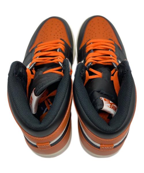 NIKE（ナイキ）NIKE (ナイキ) AIR JORDAN 1 Hi OG Shattered Backboard / エアジョーダン ハイ オレンジ×ブラック サイズ:27の古着・服飾アイテム