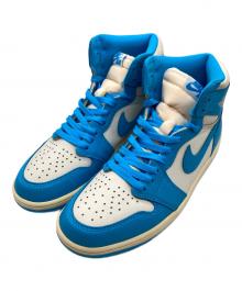 NIKE（ナイキ）の古着「AIR JORDAN 1 HI OG UNC / エアジョーダン」｜ホワイト×ブルー