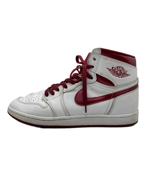 NIKE（ナイキ）NIKE (ナイキ) AIR JORDAN 1 HI '85 / エアジョーダン ホワイト×レッド サイズ:US9.5の古着・服飾アイテム