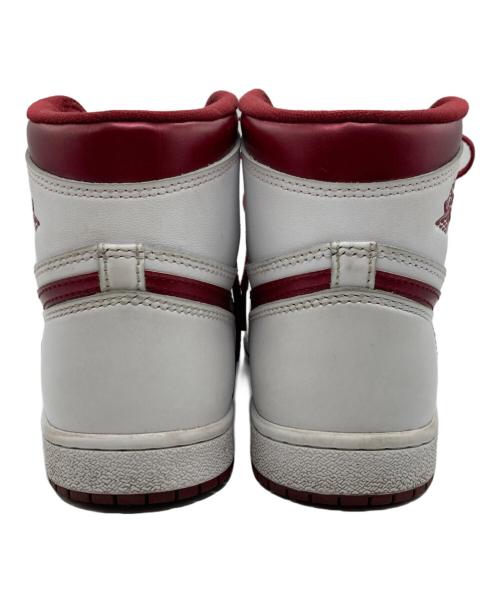 NIKE（ナイキ）NIKE (ナイキ) AIR JORDAN 1 HI '85 / エアジョーダン ホワイト×レッド サイズ:US9.5の古着・服飾アイテム