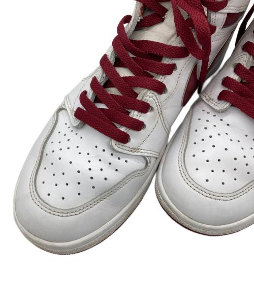 NIKE（ナイキ）NIKE (ナイキ) AIR JORDAN 1 HI '85 / エアジョーダン ホワイト×レッド サイズ:US9.5の古着・服飾アイテム