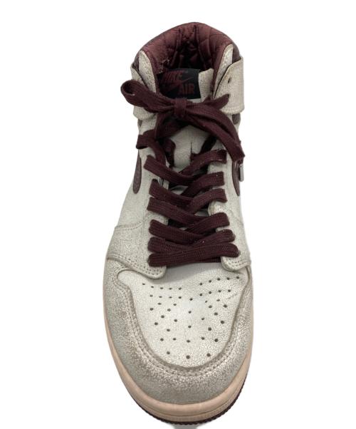 NIKE（ナイキ）NIKE (ナイキ) A Ma Maniere (ア・マ・マニエール) AIR JORDAN 1 RETRO HI OG / エアジョーダン ホワイト×ボルドー サイズ:US9.5の古着・服飾アイテム