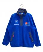 HELLY HANSENヘリーハンセン）の古着「スナップボタンフリースプルオーバー」｜ブルー