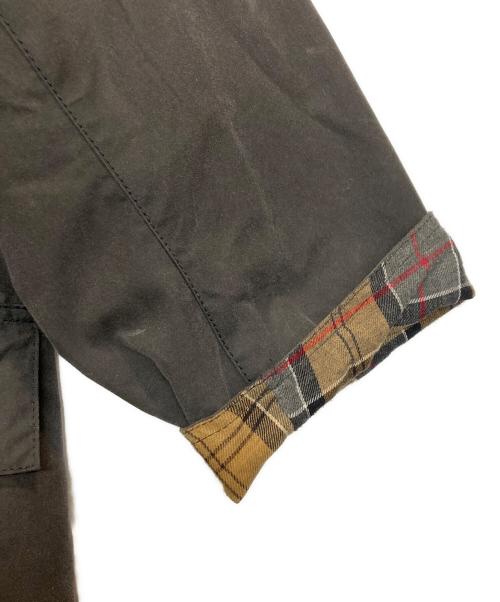 Barbour（バブアー）Barbour (バブアー) オーバーサイズバーレイワックスコート / Oversize BURGHLEY WAX グレー サイズ:36の古着・服飾アイテム