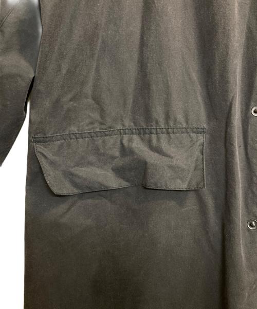 Barbour（バブアー）Barbour (バブアー) オーバーサイズバーレイワックスコート / Oversize BURGHLEY WAX グレー サイズ:36の古着・服飾アイテム
