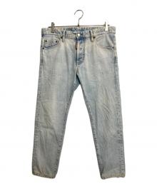 DSQUARED2（ディースクエアード）の古着「Skinny Dan Jean / ダメージデニムパンツ」｜インディゴ