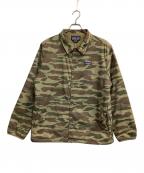 Patagoniaパタゴニア）の古着「Mojave Trails Coaches Jacket メンズ・モハーヴェ・トレイルズ・コーチズ・ジャケット」｜グリーン