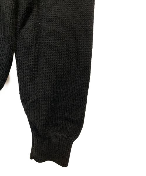GUCCI（グッチ）GUCCI (グッチ) スエード切替ニットジャケット ブラック サイズ:Ｌの古着・服飾アイテム