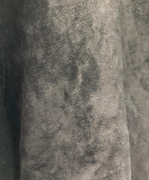 GUCCI（グッチ）GUCCI (グッチ) スエード切替ニットジャケット ブラック サイズ:Ｌの古着・服飾アイテム