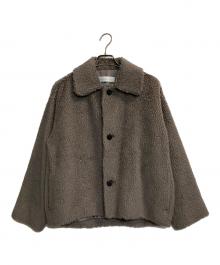 GALERIE VIE（ギャルリーヴィー）の古着「シープボア ステンカラーブルゾン」｜ブラウン