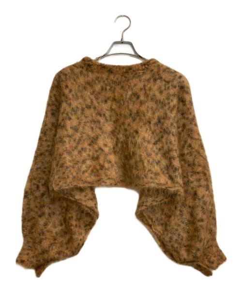 MACPHEE（マカフィー）MACPHEE (マカフィー) レオパード ショートプルオーバー オレンジ サイズ:Sの古着・服飾アイテム