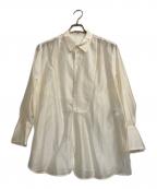 MACPHEEマカフィー）の古着「シースルーローンボザムチュニックシャツ」｜アイボリー