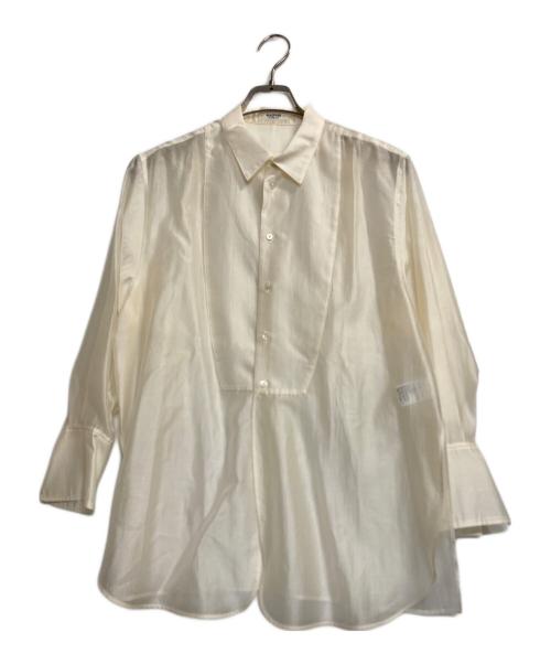 MACPHEE（マカフィー）MACPHEE (マカフィー) シースルーローンボザムチュニックシャツ アイボリー サイズ:36の古着・服飾アイテム