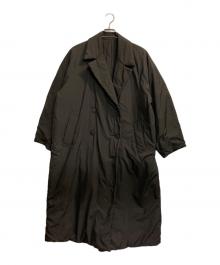 STATE OF MIND（ステートオブマインド）の古着「Fluffy padded coat」｜グレー