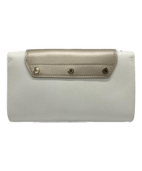 FURLA（フルラ）FURLA (フルラ) メトロポリスチェーンショルダーバッグ アイボリーの古着・服飾アイテム