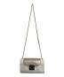 中古・古着 FURLA (フルラ) メトロポリスチェーンショルダーバッグ アイボリー：6000円
