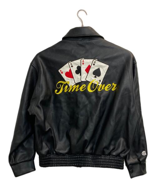 A'gem（エージェム）A'gem (エージェム) Fレザースタジャン ブラック サイズ:ＦＲＥＥの古着・服飾アイテム
